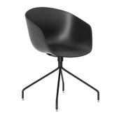 Siyah Plastik Chair