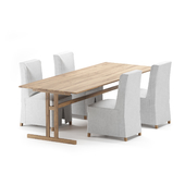 IKEA KLIMPFJÄLL / BERGMUND Chairs and banquet table