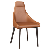 luxury leather dining chair