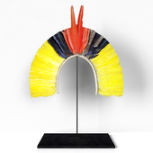 Kayapo small feather headdress