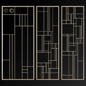 Decorative partition # 1