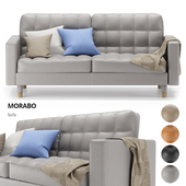 IKEA MORABO Leather sofa set