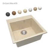 Kitchen sink Dr. Gans Nika 470 OM