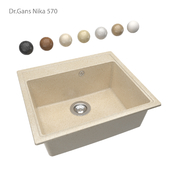 Kitchen sink Dr. Gans Nika 570 OM