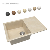 Kitchen sink Dr. Gans Techno760 OM