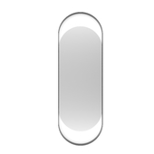 Oval mirror in a metal frame Iron Capsule
