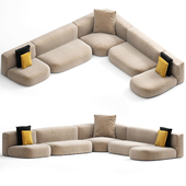 Cappellini Litos Modular sofa with removable cover