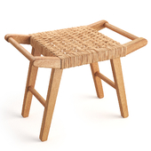 H&M Home Straw-seat stool