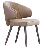 Chair Aston Minotti Leather