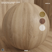 Material wood (seamless) oak - set 119