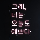 Neon Set 015 Korean Neon Sign