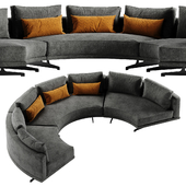 Frigerio Salotti Horizon sectional sofa