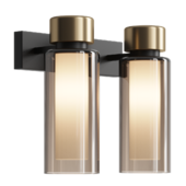 1950 Inspired Osman Double-Wall Cylindrical Diffusers by Corrado Dotti