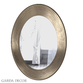Зеркало "волны" В Раме Темное Серебро 50SX-2080 Garda Decor