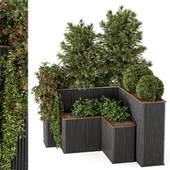 Outdoor Garden set bush and Tree - Garden Set 182