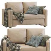 Bekkseda Leather Sofa By Ikea