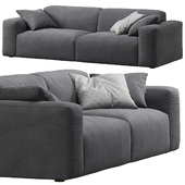 Upholstered 2seat Cloud Sofa by Prostoria