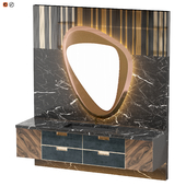 Modern Mirrors To Embellish Your Imposing Buffets and Cabinets