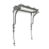Wrought-iron canopy 004