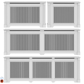 Decorative radiator screen set_05