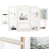 Scandinavian style posters set