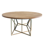 Crate & Barrel Hayes Round 60 "Table