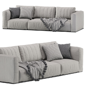 Modern Luna Modular Sofa 3 seat