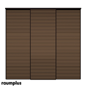 Raumplus S1200 AIR partition with dividers
