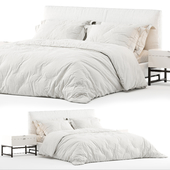 Bed Minotti Andersen (White)