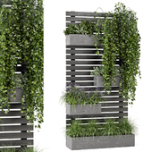 Outdoor Plants Pallet vertical planter Pots - Set 208