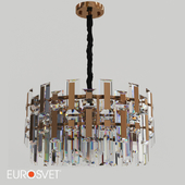 OM Pendant chandelier with crystal Bogate's 330/6 Lago