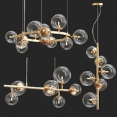 Designer ring chandelier IONA Сhandelier Gold