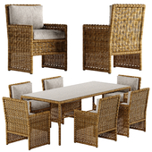 Serena and Lily Pacifica dining set