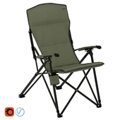 Woods Siesta Folding Reclining Padded Camping Chair