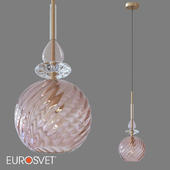 OM Pendant lamp with glass shade Eurosvet 50192/1 Dream