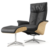 Design Relax Armchair Black