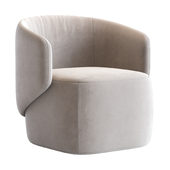 Crescent armchair