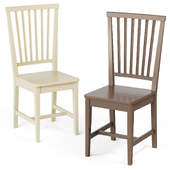 Village Wood Dining Chair (Crate and Barrel)