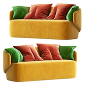 Crescent sofa