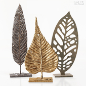 decorative object leaf