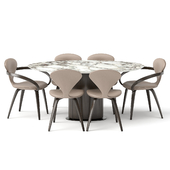 group with oval table apriori ST3 160x100 OM