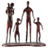 Danya B Family of 5 Bronze Sculpture
