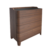 Junius chest of drawers in solid walnut LA REDOUTE INTERIEURS