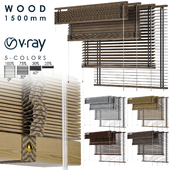 Wood Blind 1500mm-Vray