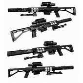Modern Modular Sniper Rifle