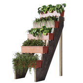 collection indoor outdoor plant 113 stand garden stair plastic vase