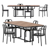 Caryllon Dining Table & Sugiloo Chair By Wiener GTV Design