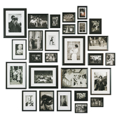 Набор старых фотографий (Family retro photo wall)