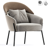 Wam Lounge Armchair by Bross