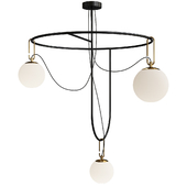 Nh s4 circular chandelier